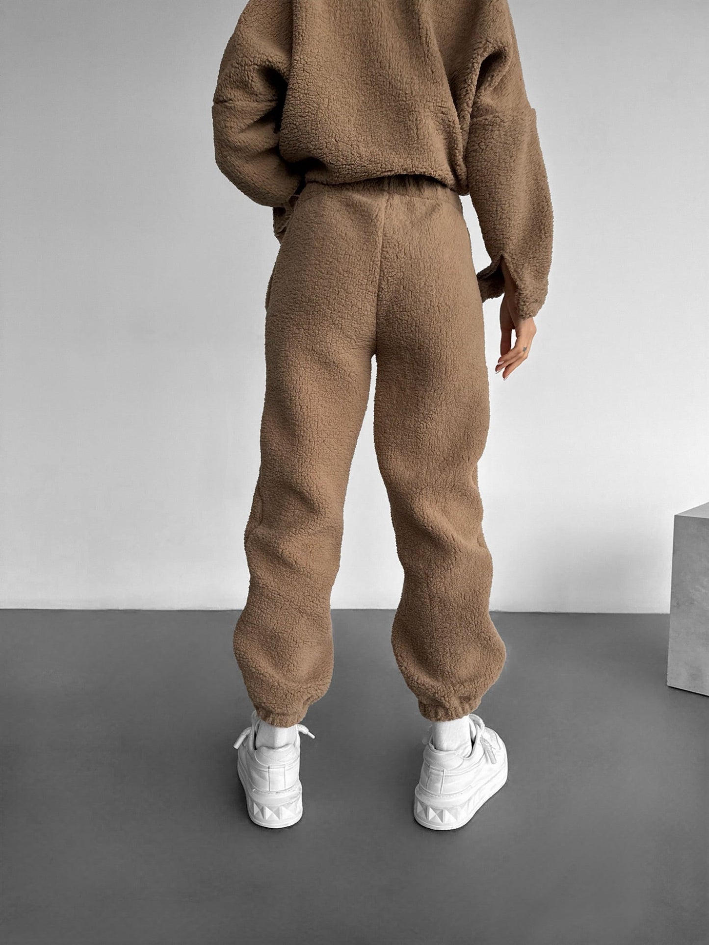 Plush Jogger - Brown