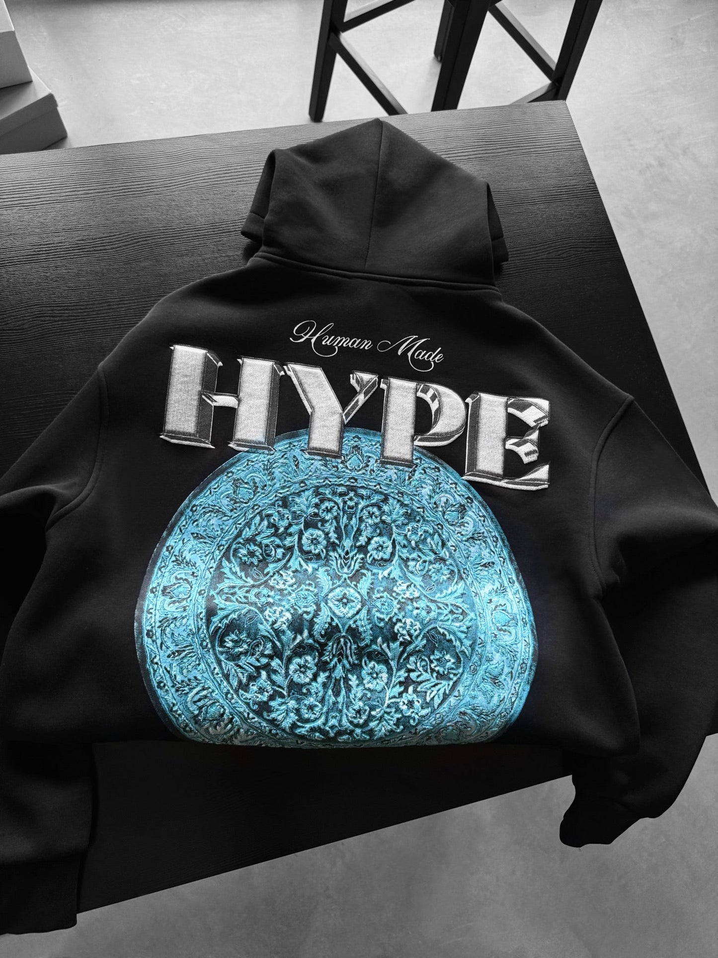 Oversize Hype Hoodie - Black