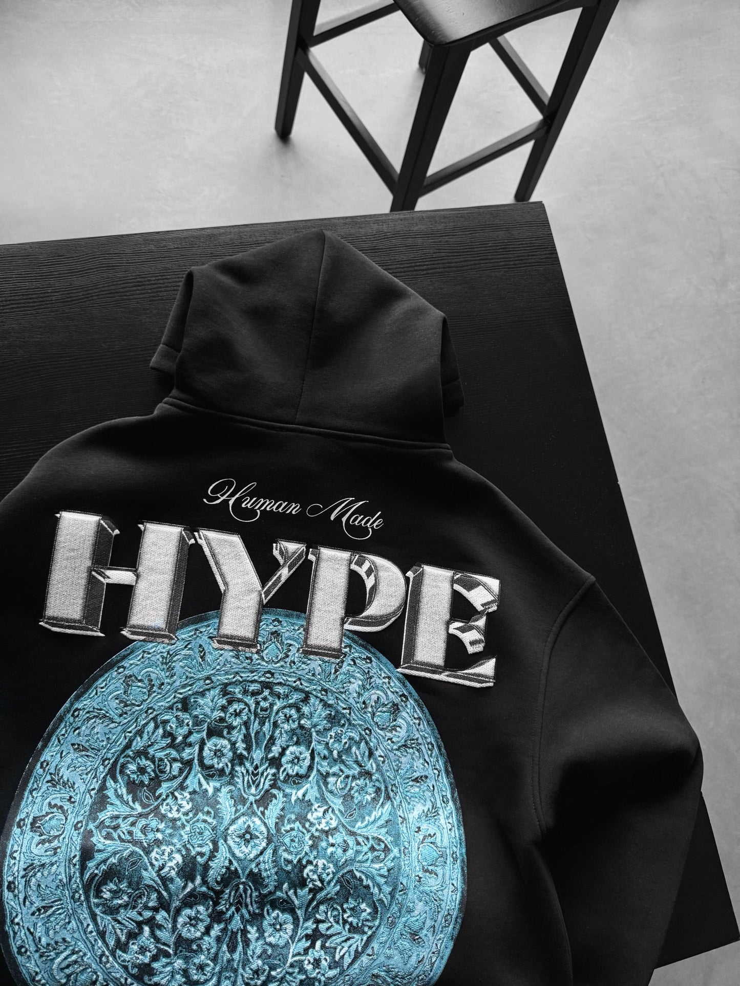 Oversize Hype Hoodie - Black