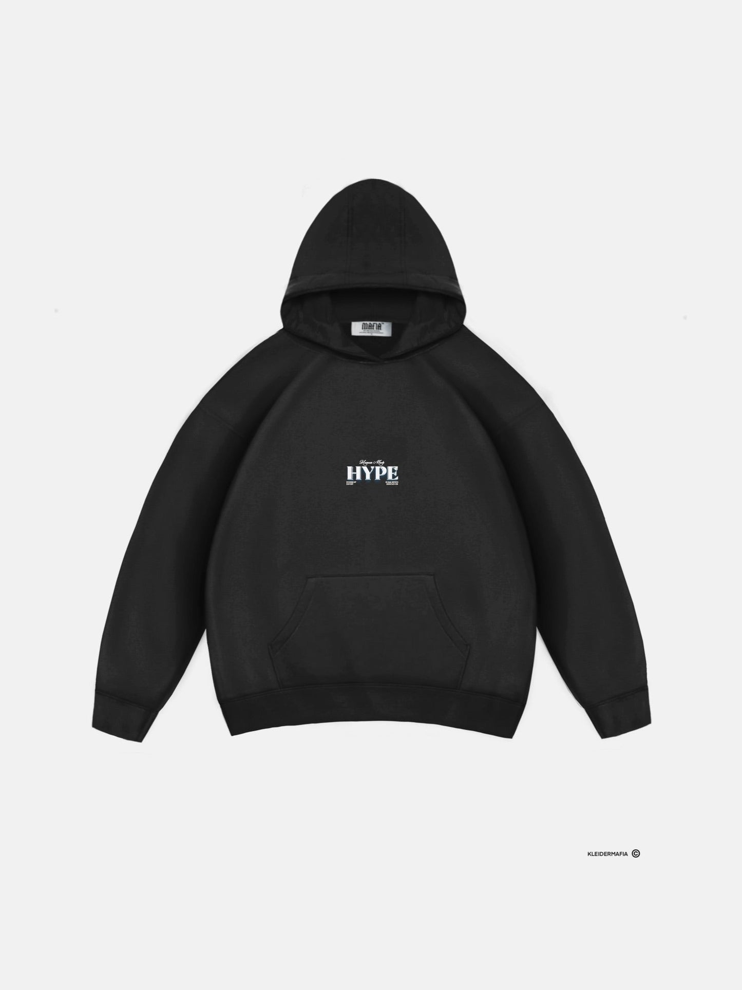 Oversize Hype Hoodie - Black